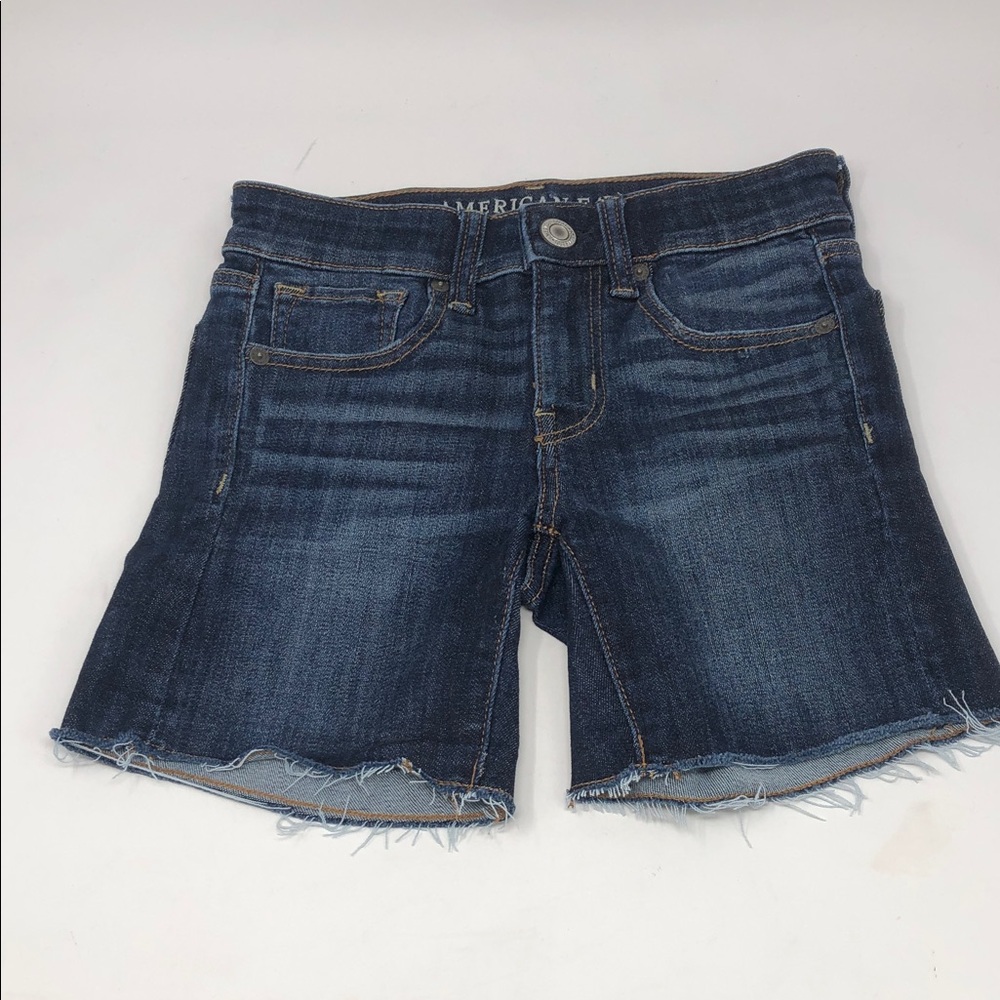 American Eagle Outfitters Midi Jean Shorts